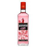 Gin Beefeater Pink, 0.7 L, 37.5% Alcool, Aroma de Capsuni, Gin de Capsuni, Gin Aroma de Capsuni, Gin Beefeater cu Capsuni, Gin cu Capsuni Beefeater, G