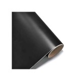 Folie auto autocolant PET premium negru mat satinat 1x1.52m Cod: SP1602N Automotive TrustedCars
