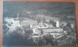 Carte postala, Manastirea Bistrita, vedere generala, 1935
