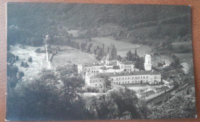 Carte postala, Manastirea Bistrita, vedere generala, 1935 foto