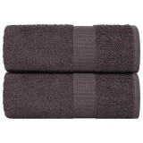Cumpara ieftin Prosoape de baie 2 buc. FROGN antracit 30x30 cm 100% bumbac