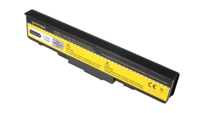 Fujitsu-Siemens Amilo Li1703, F.I.C, 1310G, C520, F1260, H511, Higrade, Everex pentru seria StepNote, baterie de 4400 mAh - Patona