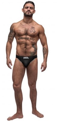 Bikini Black Nite Jock Black Negru S/M foto