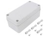 Carcasa universala FIBOX PICCOLO IP67 IK08 Gri Policarbonat 80x170x65mm