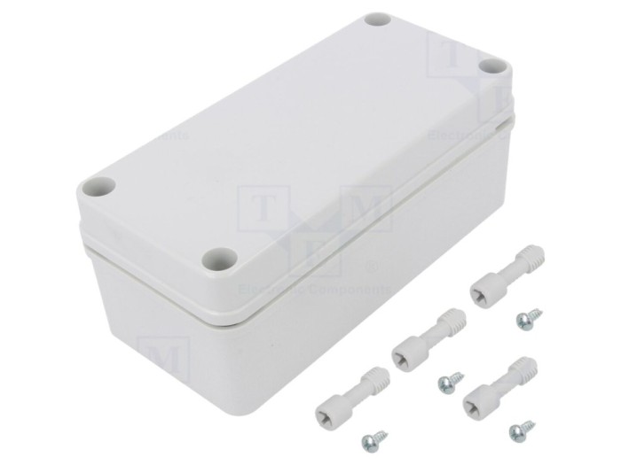 Carcasă universală gri IP67 IK08