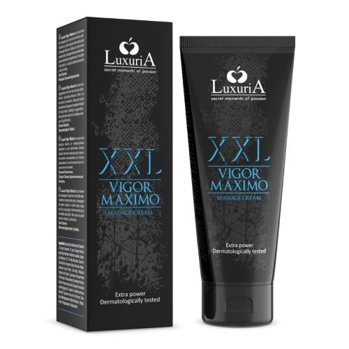 Marirea penisului - Luxuria Vigoare Maxima XXL Crema pentru Masaj 75 ml Efect de Crestere in Volum Imbunatateste Performanta