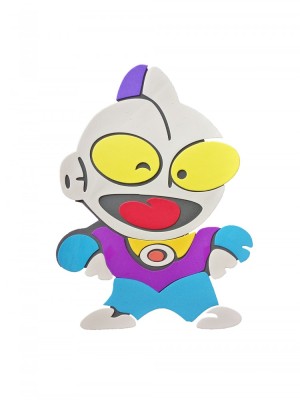 Sticker decorativ cu Albastrel foto