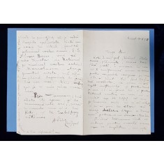 PAUL ZARIFOPOL SCRISOARE 1924(?)