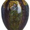 Vaza de sticla multicolora Murano Millefiori LUP227