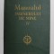 MANUALUL INGINERULUI DE MINE , VOLUMUL IV , 1955
