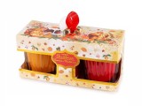Cumpara ieftin Set 2 lumanari parfumate Craciun 13.5x5.5x8 cm