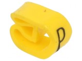 Markere Marcaj PVC Galben 4-10mm Orificiu