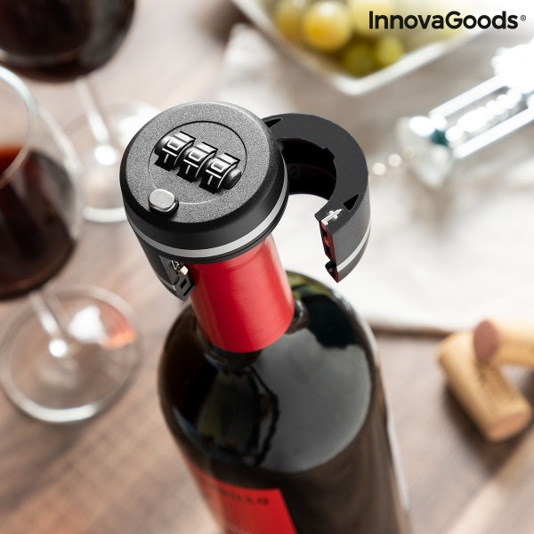 Cifru pentru sticla de vin Botlock Innova Goods | Okazii.ro