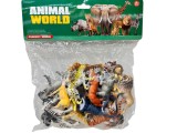 Set figurine animale salbatice Animal World 12-16 piese figurine realiste safari copii