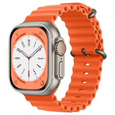 Curea Ceas W038 Apple Watch 1 2 3 4 5 6 7 8 SE (38 mm 40 mm 41 mm) Portocaliu foto