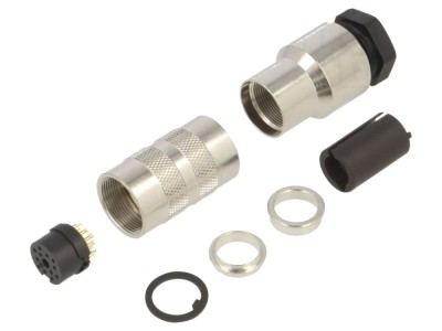 Conector M16 mufă 12 pini, IP67 foto