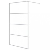 Cumpara ieftin Paravan dus walk-in argintiu 115x195 cm sticla ESG transparenta