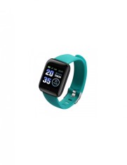 Ceas Smartwatch Rezistent la apa ID116 - Verde foto
