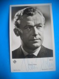 HOPCT 1531 CLAUS HOLM -GERMANIA -ACTORI/ARTISTI-AUTOGRAF-CIRCULATA, Necirculata, Fotografie