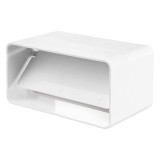 Conector cu clapeta antiretur, Vents 7171, PVC, 120 x 60 mm