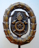 II.156 GERMANIA INSIGNA STICKPIN POMPIERI BRONZ