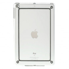Husa bumper transparent+negru pentru Apple iPad Air foto