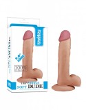 Dildo Ultra Soft Dude Realistic 9&quot; [ 23 cm x 4,1cm ]