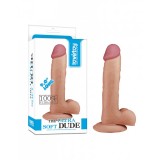 Dildo Ultra Soft Dude Realistic 9&quot; [ 23 cm x 4,1cm ]