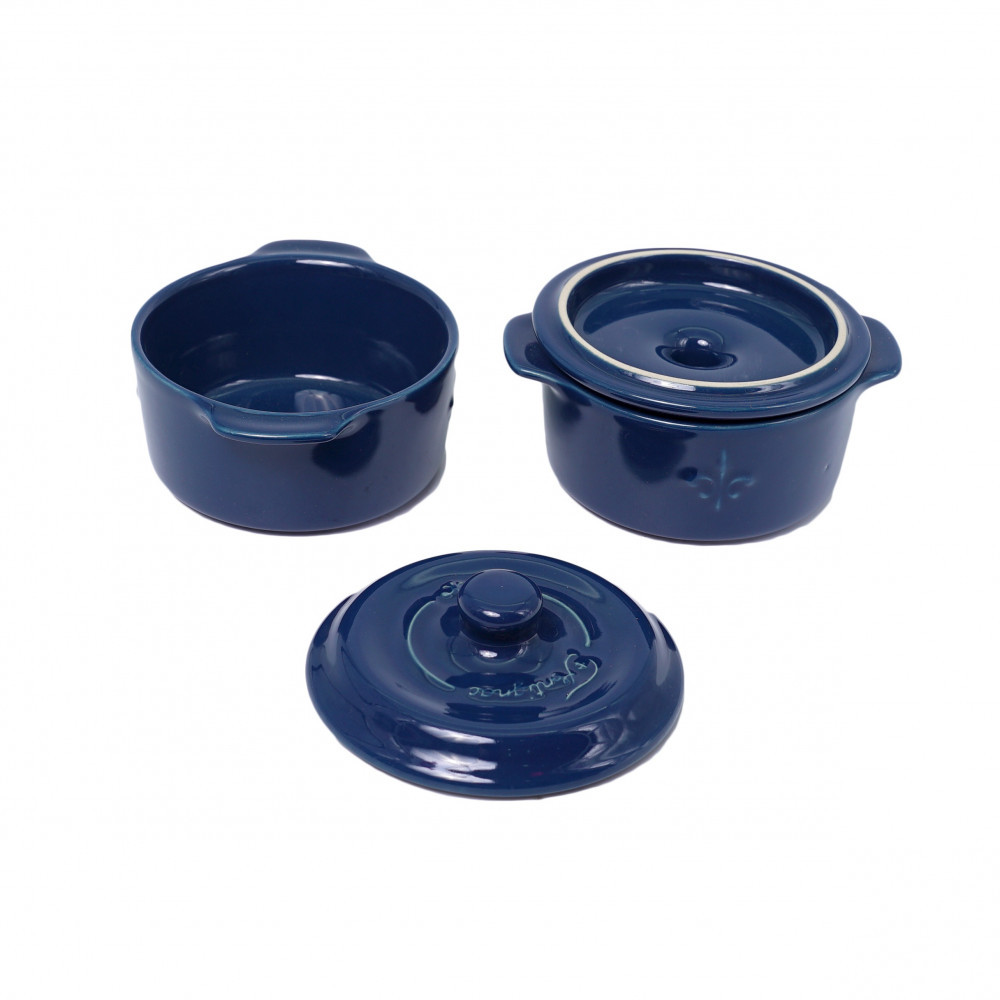 Set 2 mini caserole ceramice pentru cuptor Fontignac, 500 ml, 10 cm |  Okazii.ro