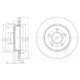 Disc frana VW PASSAT Variant (3B5) (1997 - 2001) KRIEGER 0950004027