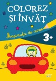 Colorez si invat. Masinuta de curse (3+)