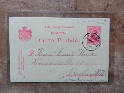 CARTE POSTALA, 1911 foto
