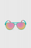 Goodr ochelari de soare Mach Gs Kitty Hawkers Ray Blockers culoarea turcoaz, GO-865655