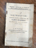 Instructiuni sumare pentru colectorii de plante medicinale 1929 / R3S, Alta editura