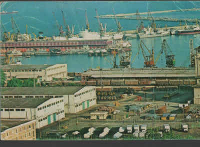 CPI B 11885 CARTE POSTALA - CONSTANTA. VEDERE DIN PORT foto