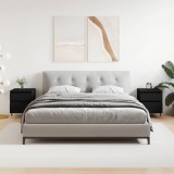 vidaXL Noptiere, 2 buc., negru, 40x35x50 cm, lemn compozit