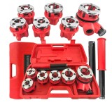 Cumpara ieftin Set clupa filiera filetat manuala 6 piese 1/4"; 3/8"; 1/2"; 3/4"; 1"; 1 1/4" XM55820