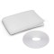 Plasa protectie insecte / tantari, Delight, pentru ferestre, poliester, alb, 100 x 100 cm