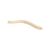 Set extensii sine din lemn in panta pentru trenulete, 2 buc,Viga