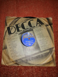 Orkest Bandi Balogh Ibolyak-Malcsiner Bela Decca disc gramofon/patefon 78 RPM