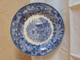 Farfurie ceramica, de colectie, Anglia (FERRARA, ETRURIA ENGLAND, WEDGWOOD)