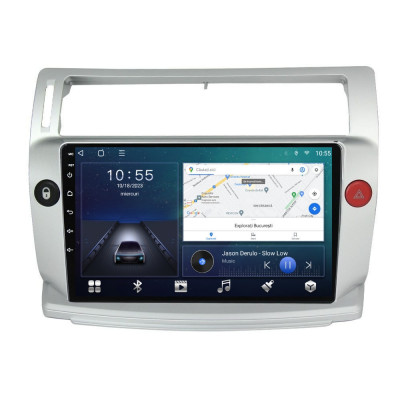 Navigatie dedicata cu Android Citroen C4 I 2004 - 2009, 2GB RAM, Radio GPS Dual foto