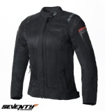 Cumpara ieftin Geaca (jacheta) femei pentru scuter - motocicleta Touring Seventy vara model SD-JT58 culoare: negru Negru XL