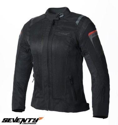 Geaca (jacheta) femei pentru scuter - motocicleta Touring Seventy vara model SD-JT58 culoare: negru Negru XS foto