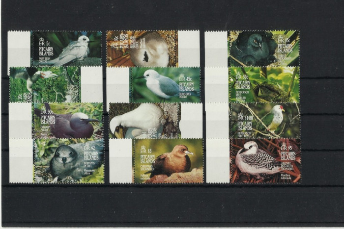 Pitcairn Islands MNH 1995 - fauna pasari cuiburi - rar