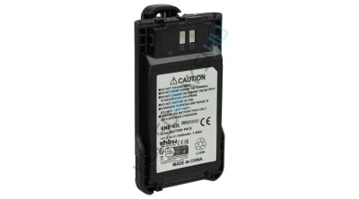 Baterie radio VHBW de &amp;icirc;nlocuire pentru Kenwood KNB-63L, KNB-65L - 1000 mAh 7,4 V Li-Ion + clemă pentru curea foto