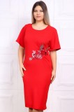 Rochie de ocazie Georgia rosuMarimea, Yves