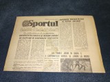ZIARUL SPORTUL 3 MARTIE 1983 UNIVERSITATEA CRAIOVA KAISERSLAUTEN