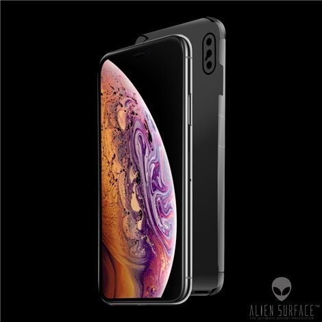 FOLIE ALIEN SURFACE HD, iPhone XS MAX, FATA,SPATE,LATERALE + ALIEN FIBER  CADOU, Anti zgariere | Okazii.ro