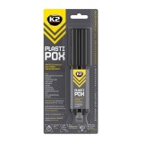 Adeziv Profesional Bic component K2 PLASTIPOX 25g pentru Plastic, Reparatii Faruri si Bari